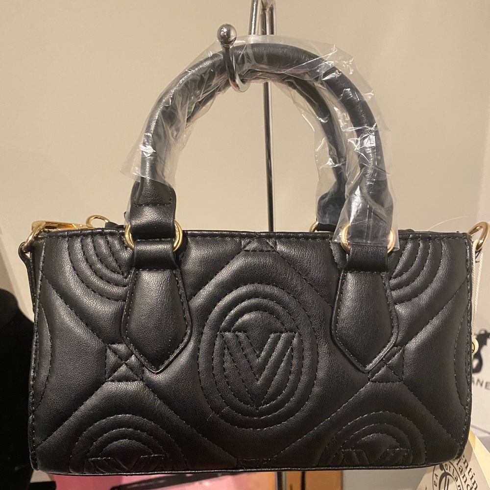 Valentino Orlandi Mini Quilted Tote